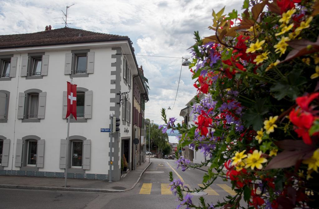 Hotel De L'Ange Nyon Exteriör bild